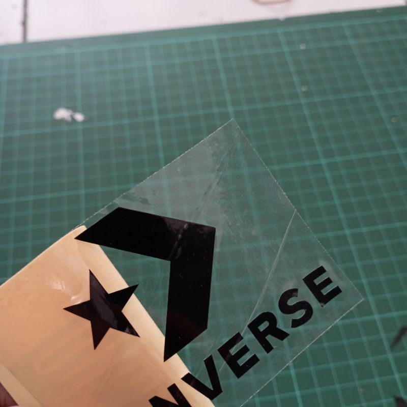 Sticker Cutting Converse