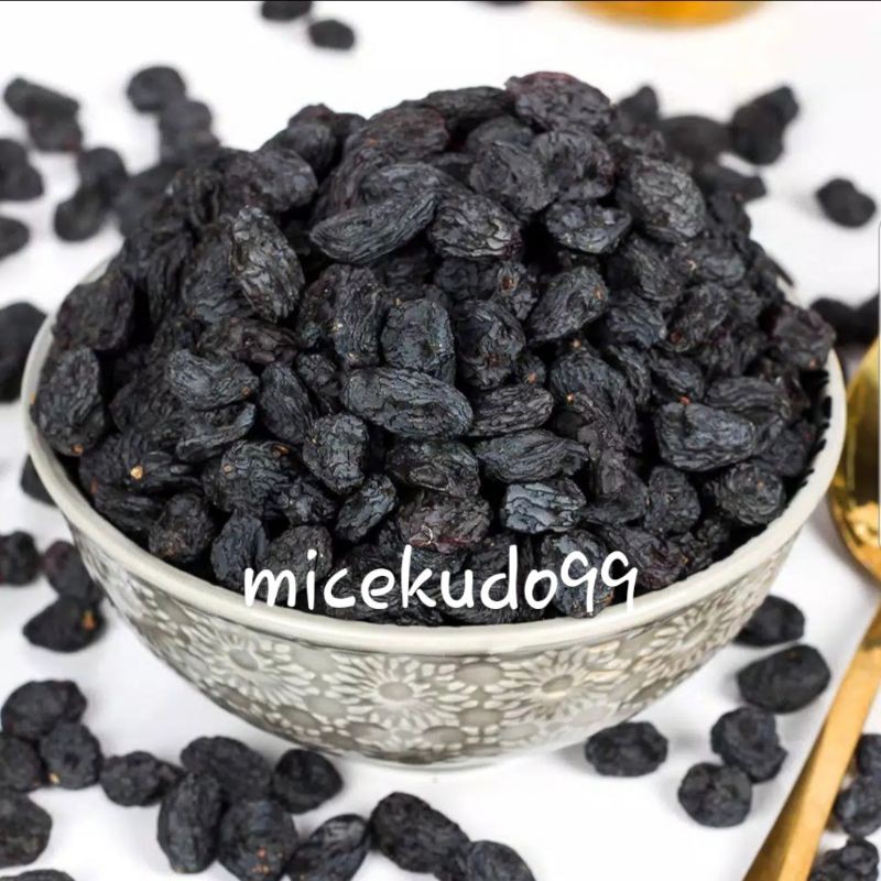 

BLACK DARK PREMIUM RAISIN / KISMIS 500 GRAM