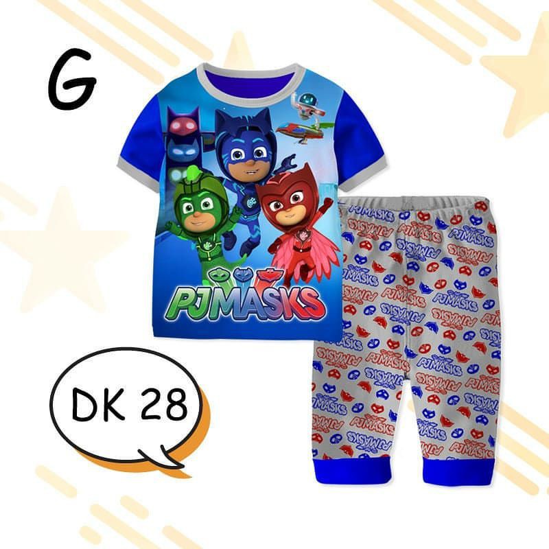 Pajamas DK 28 Setelan Anak laki-laki Dope Kids