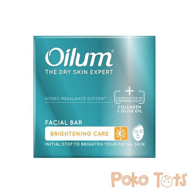 Oilum Facial Bar Brightening Care 60gr Sabun Pencerah Kulit Wajah