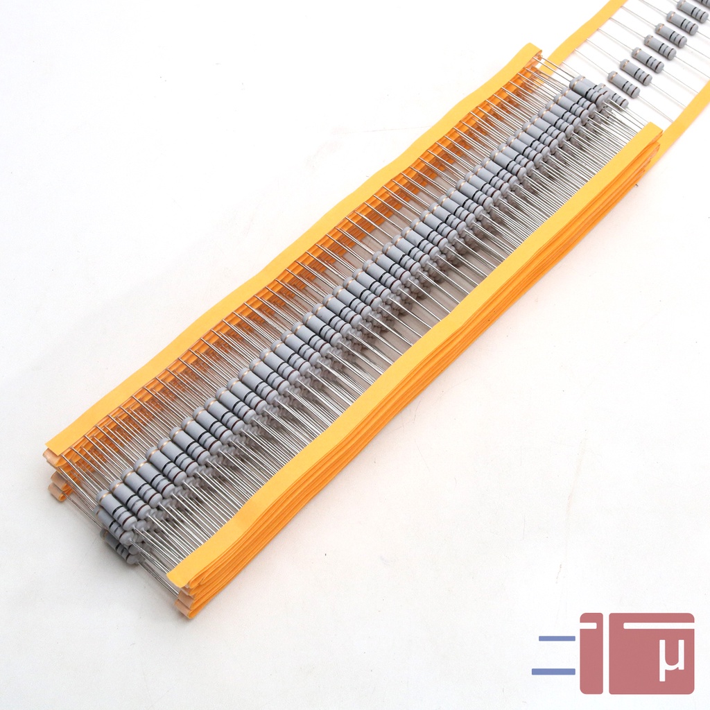 Resistor 18R 18 Ohm 2W Metal Oxide 5% Taiwan Kaki Tembaga