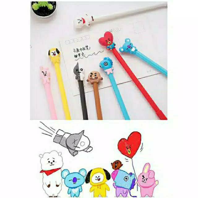 

PROMO MURAH!! Aneka Pulpen Karakter Lucu BTS dll (selusin 30rb)