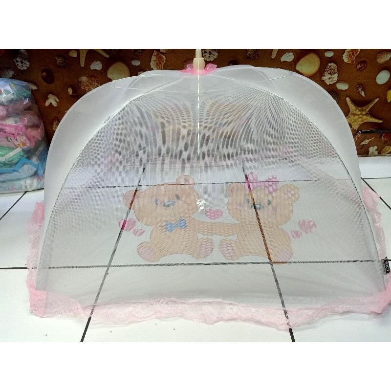 JUMBO Kelambu Bayi Kojong Perlengkapan Baru Lahir Newborn Peralatan Tidur Lipat Baby New Born