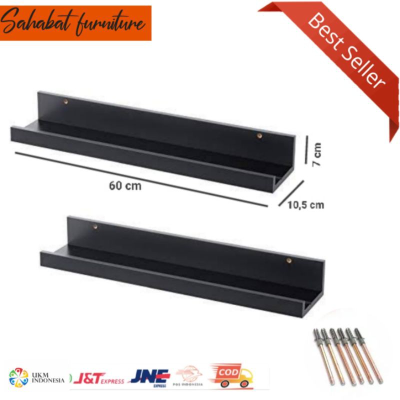 Rak dinding  model ikea 60 cm