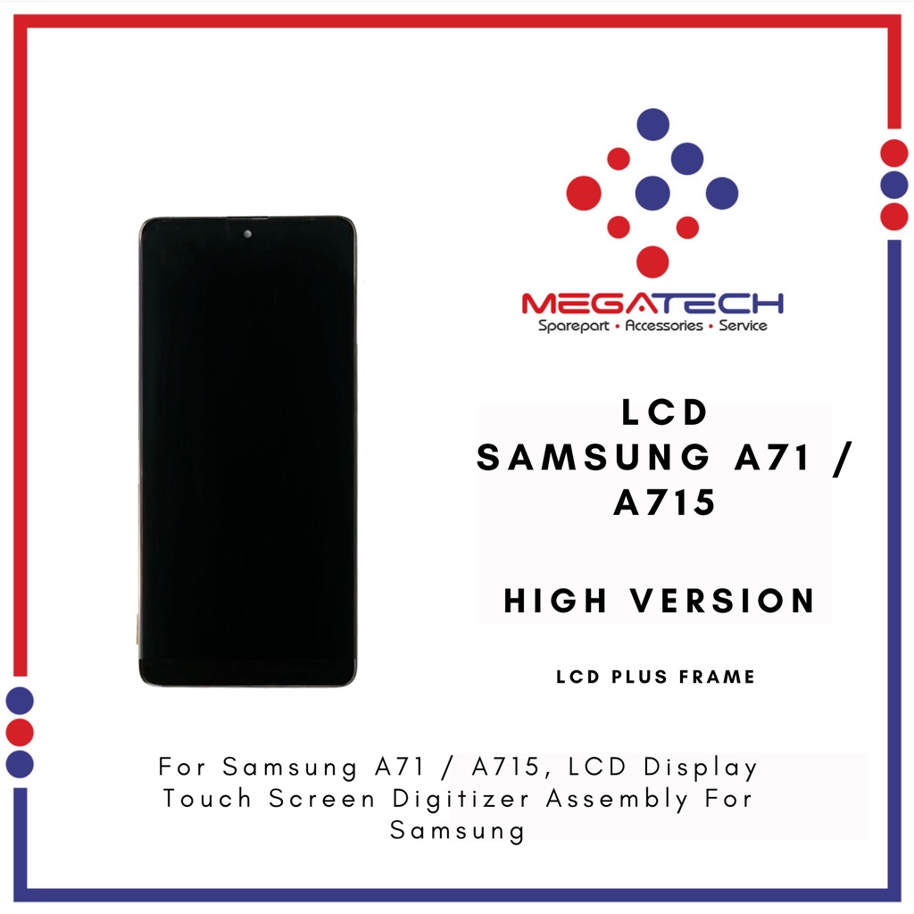 LCD Samsung A71 / A715 Include Frame Fullset Touchscreen - Oled