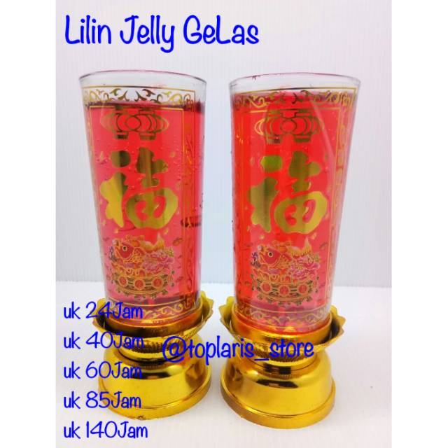 Lilin Jelly Gelas 60 Jam Teratai 03