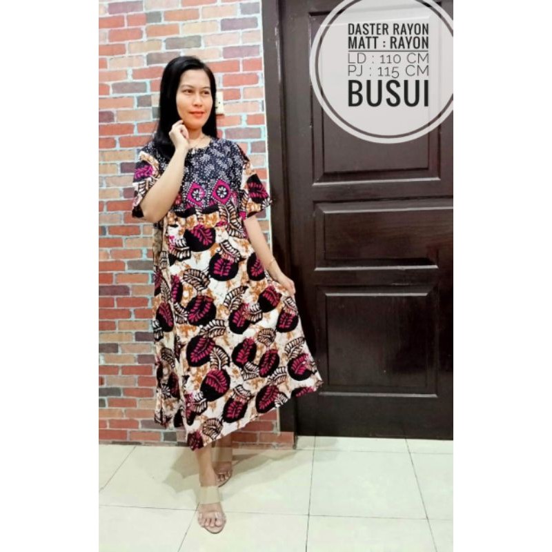 Daster Klok Batik Trusmi Lintang Berkwalitas Asli Cirebon
