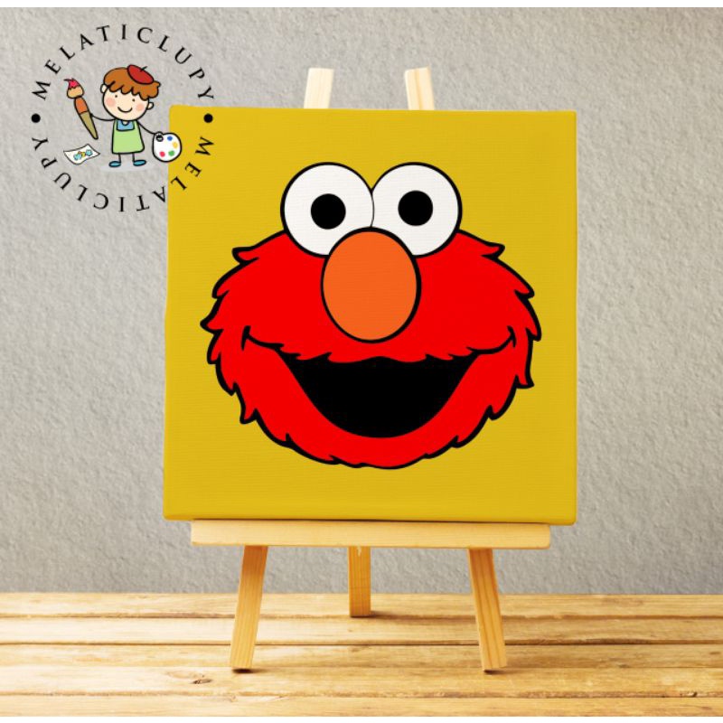 

DIY PAINT BY NUMBER MELUKIS KANVAS 20X20