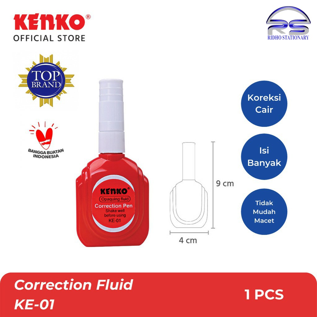 

Tip Ex Cair/Correction Pen Kenko KE-01