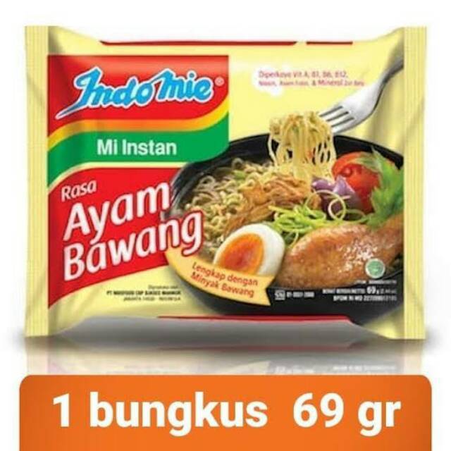 

indomie rasa ayam bawang