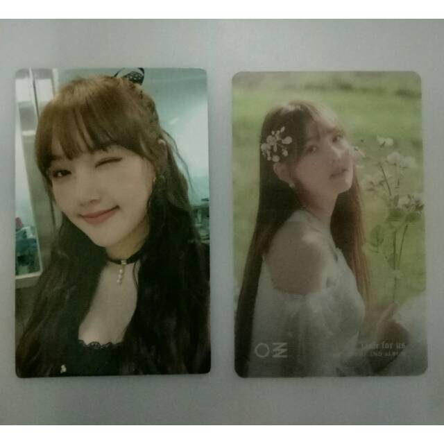 PC dan Transparent Card Yerin from GFRIEND The 2nd Album "Time for Us"