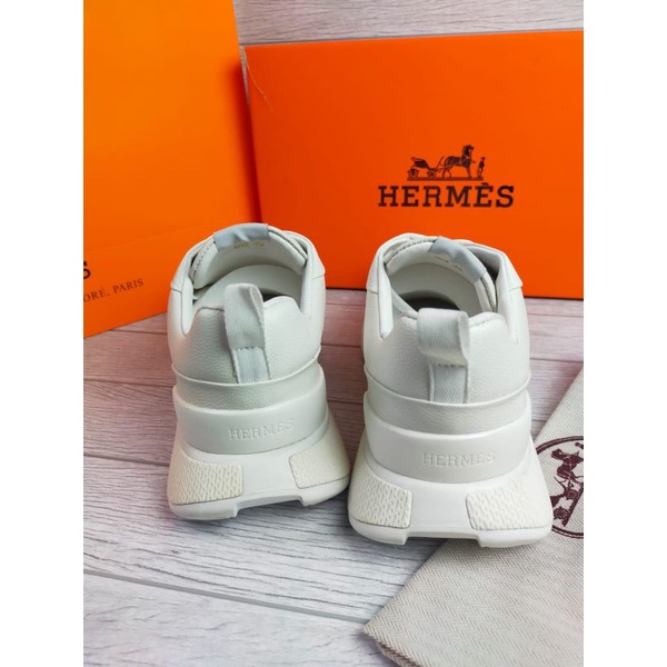 Sepatu sneakers H White mirror quality sepatu Pria