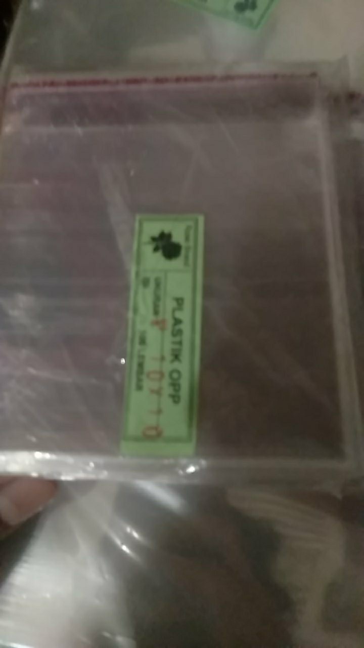 Plastik Opp Tebal 21x30 Single Seal Kuat Lem Buat Baju Celana Undangan