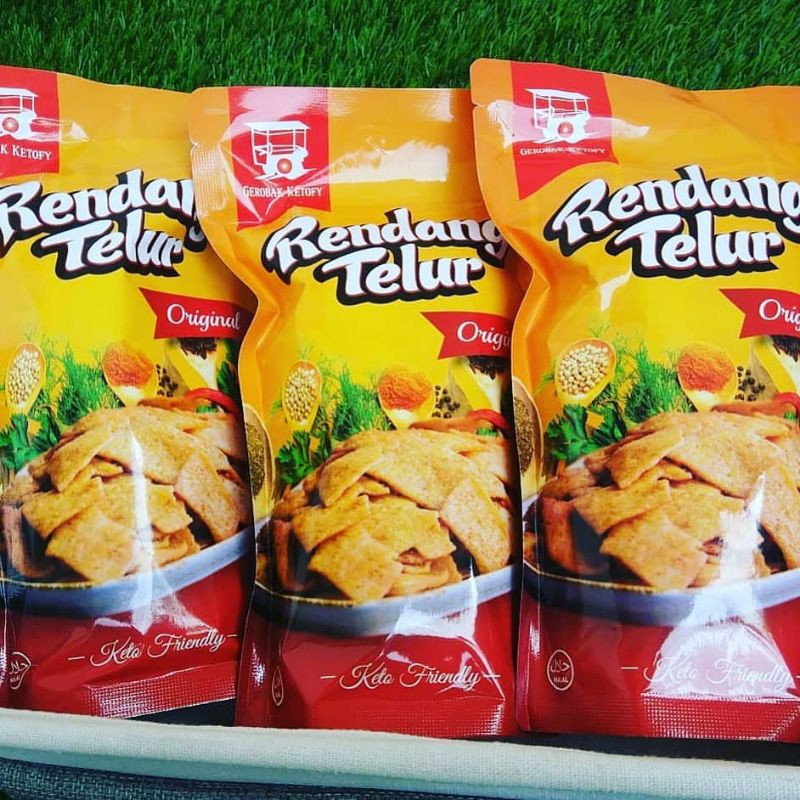 

Rendang Telur original cemilan debm keto friendly