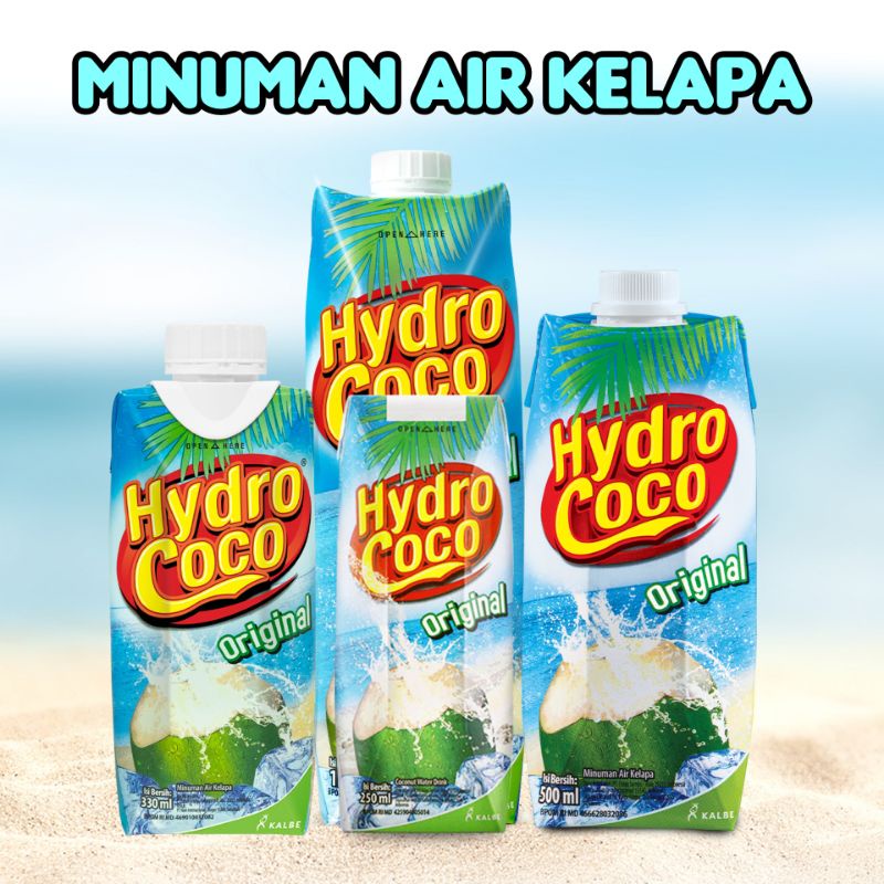 

HYDRO COCO ORIGINAL - Minuman Air Kelapa Hydro Coco - TemuPawon