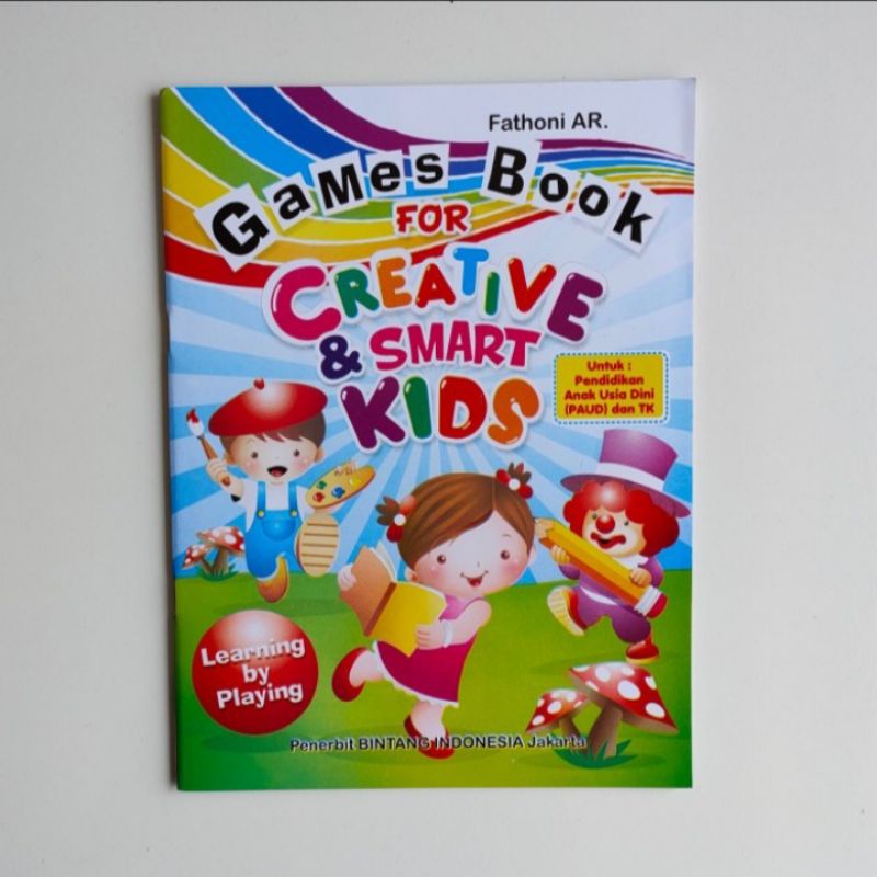 

Buku Anak PAUD, TK Games Book- Belajar Menulis Memba ca Menghitung