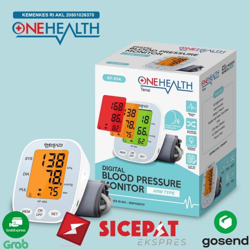 tensimeter digital/alat tensi darah digital/alat ukur tekanan darah onehealth