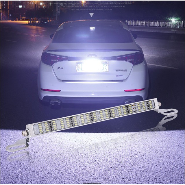 45 / 90SMD LED Membalikkan Lampu Rem Plat DRL Lampu Kabut