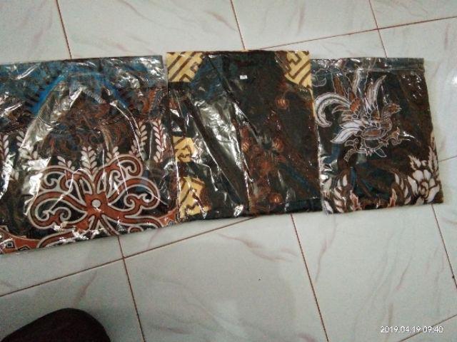 Kemeja Batik Xxxl Warung Batik Pria Ppbtk07 Modern Lengan Panjang /batikpria/kemejapria/kemejabatik