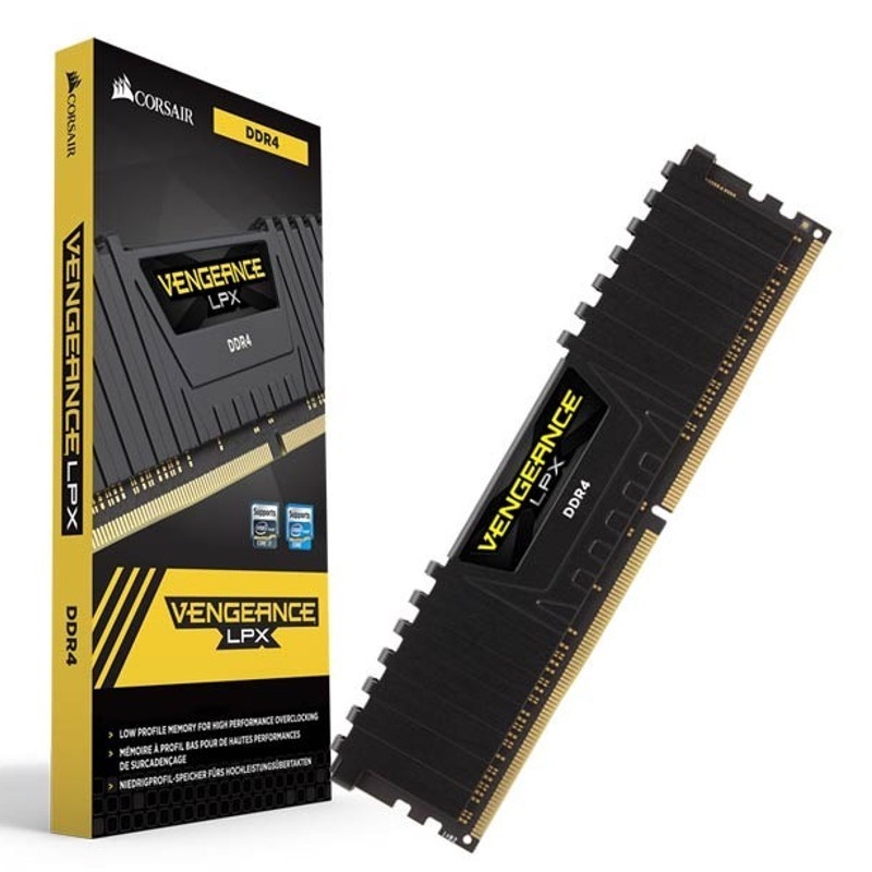 Corsair Memory DDR4 Vengeance LPX CMK16GX4M1A2666C16 (1X16GB) GARANSI RESMI