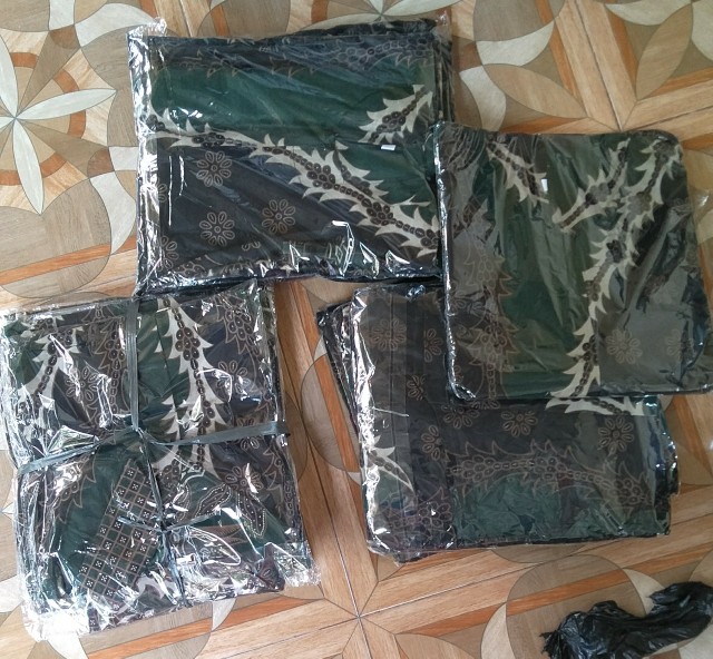 Gamis Batik Wanita Motif Terbaru