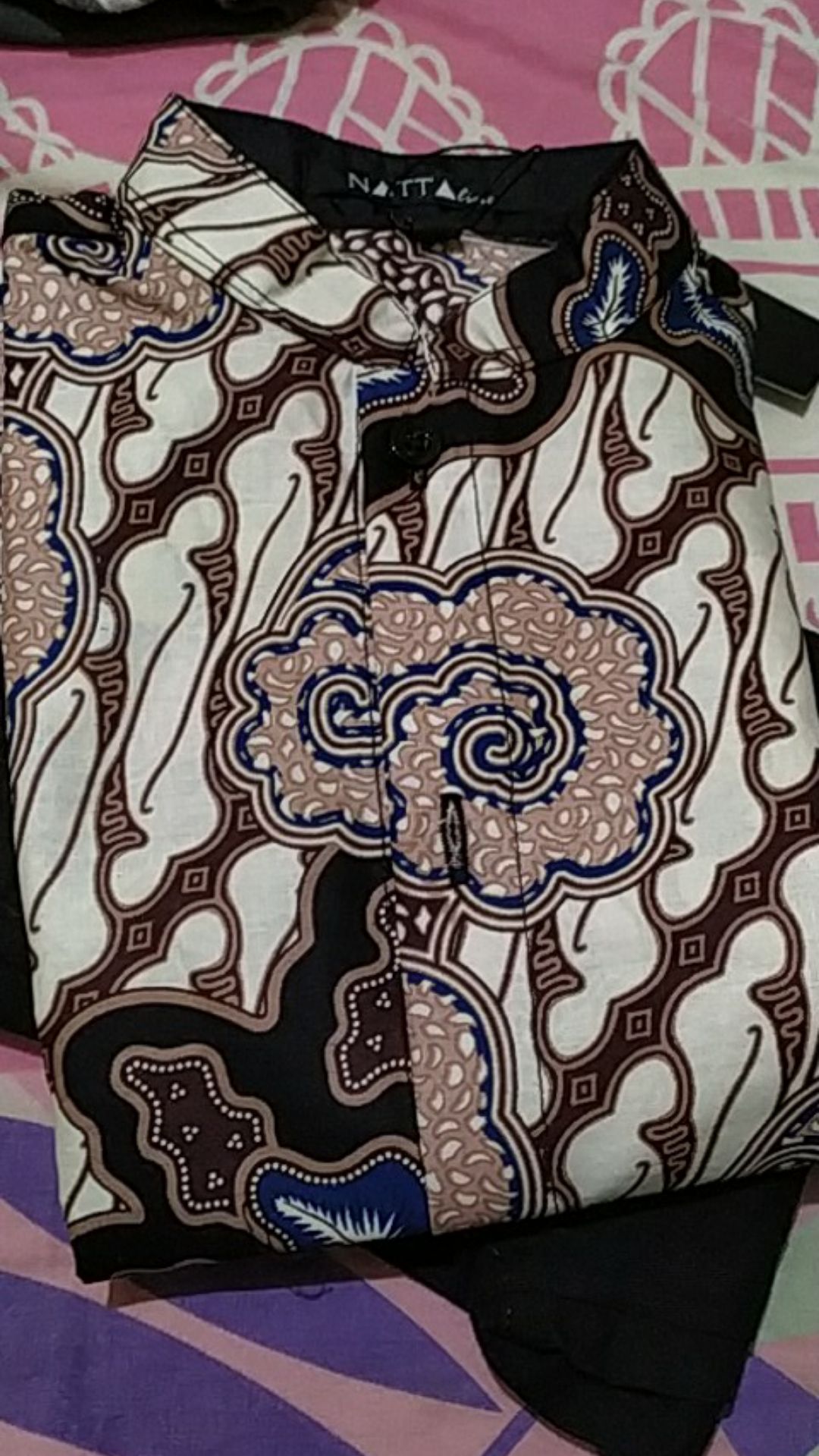 Kemeja Koko Batik Anak Lengan Panjang Katun Halus Series By Natta_line