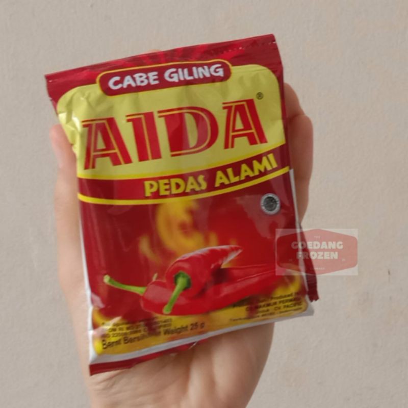 Cabai Giling Bubuk Aida 25gr