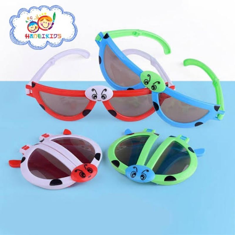 HANEI KACA MATA ANAK / KACAMATA LIPAT ANAK / KACA MATA FASHION / KACA MATA UNIK LIPAT