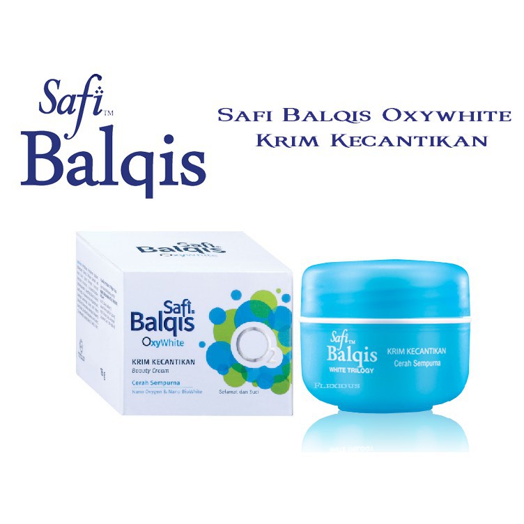 Safi Balqis Oxywhite Krim Kecantikan Original dari Malaysia