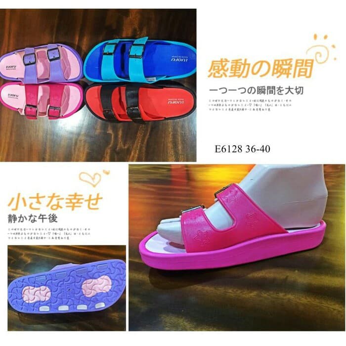 1704LR Flashsale Sandal Jelly Luofu A031 Size36-40 Kk1 A0H1 Trendi Murah Termurah