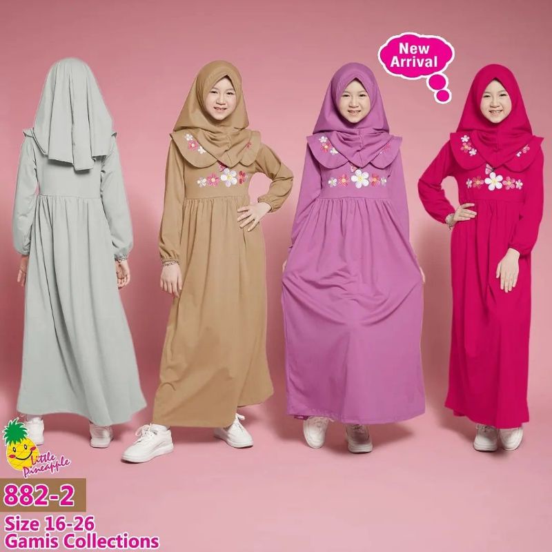 DRESS LITTLE PINEAPPLE MURAH GAMIS LITTLE PINEAPPLE