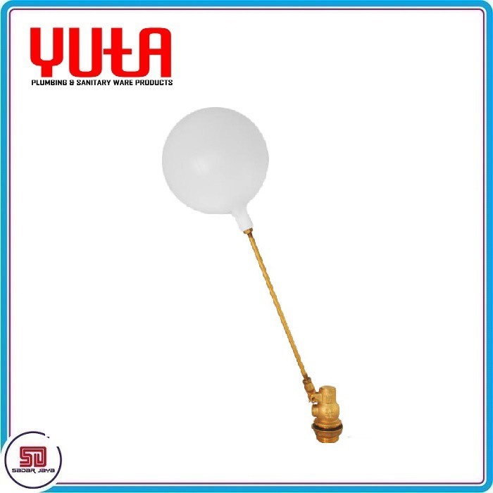 Yuta YBF Floater Valve Pelampung Tangki Air Kloset Plastik 1/2&quot; 3/4&quot; 1&quot;