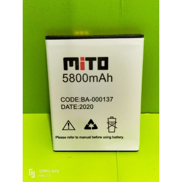 Baterai Battery Batrai Mito 137 ( BA 000137 )