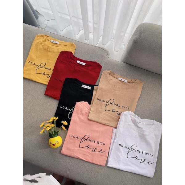 kaos wanita import tulisan , croptop / kaos pendek korean polos tulisan bkk murah.theani top import kaos,kaos polos theani