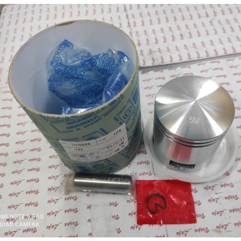 Seher piston vespa excel px pxe strada super sprint 5m ring tipis genopa