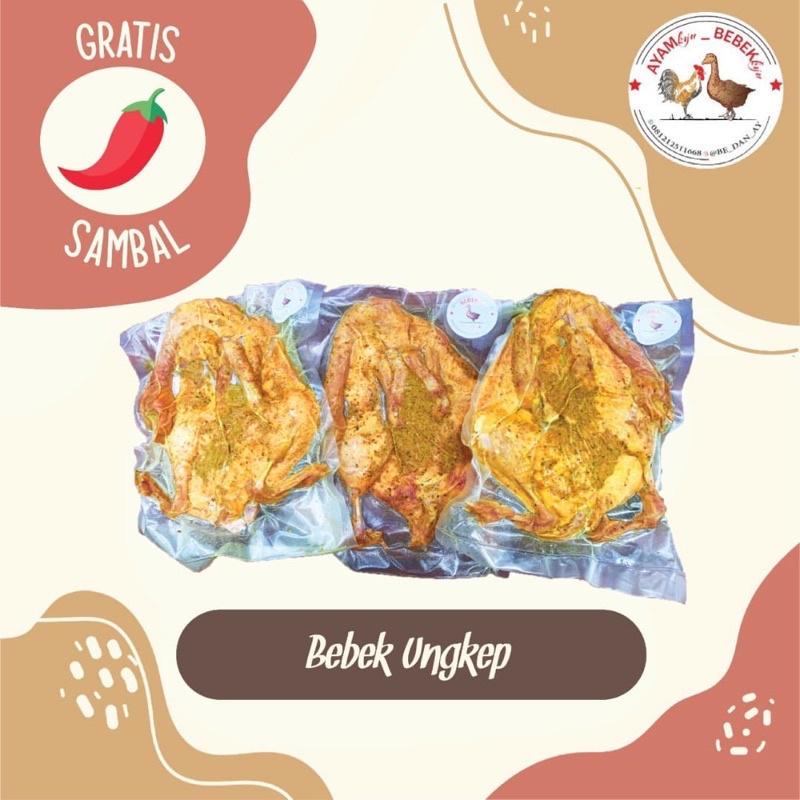 

Bebek Ungkep (FROZEN)