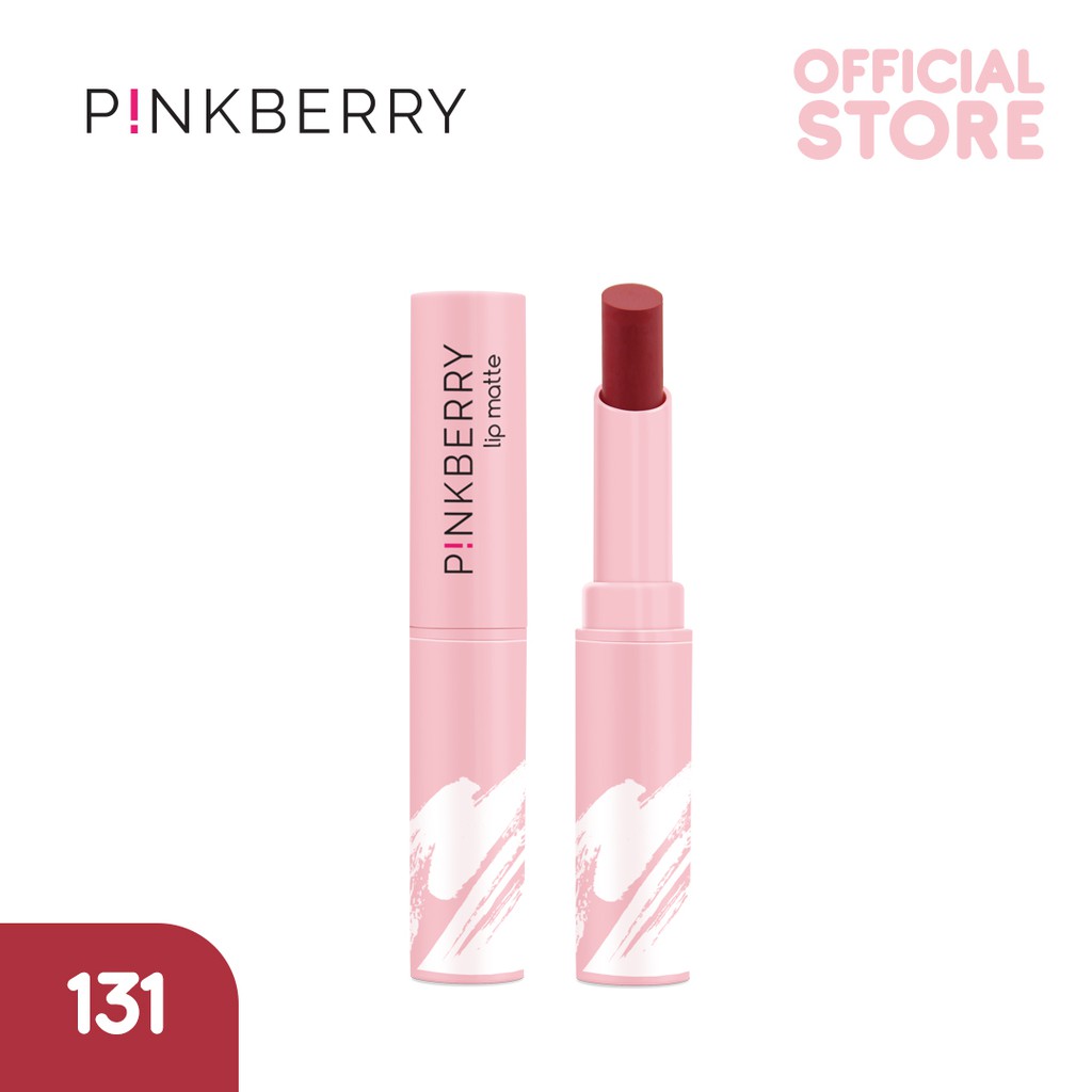 Pinkberry Lip Matte Scarlet Red Shopee Indonesia