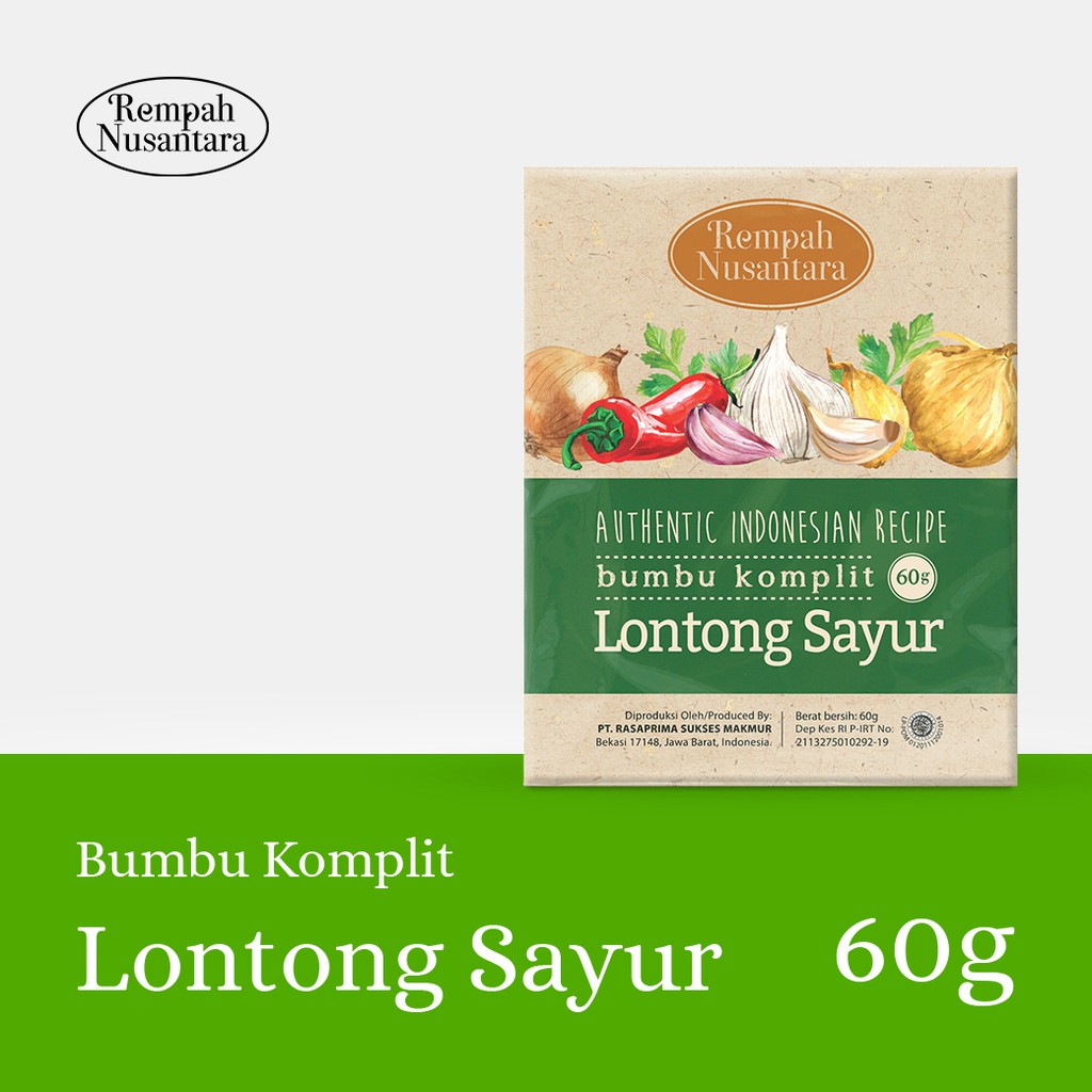 

Bumbu Lontong Sayur Seriboe Rempah Nusantara 60 Gram