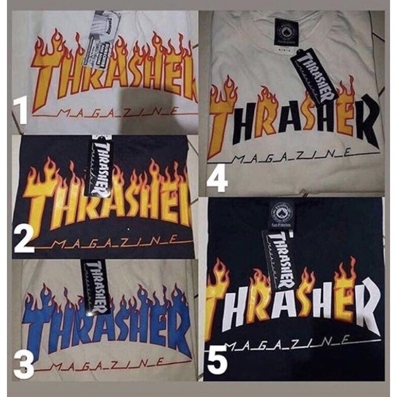 Kaos Thrasher USA T-Shirt ORIGINAL