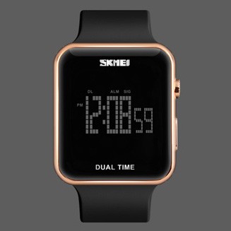 SKMEI Jam Tangan Digital Pria - Rose Gold