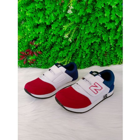 Margie - sepatu sneakers imitasi  anak laki laki dan perempuan merah putih biru