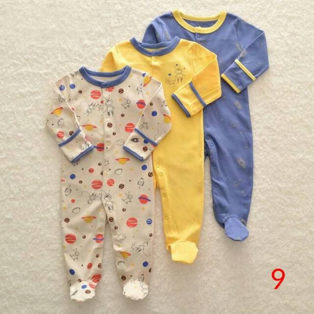 Sleepsuit Mamas and Papas/ sleepsuit bayi/ mamas &amp; Papas sleepsuit/ baju tidur bayi