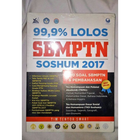 Preloved buku soshum SBMPTN 2017