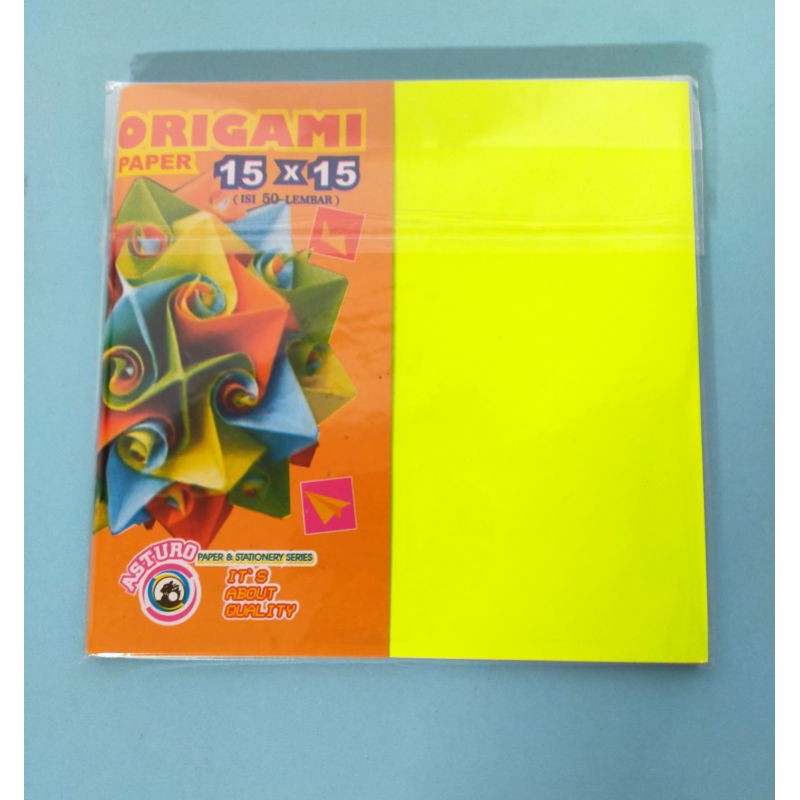 

Kertas Origami 15 x 15 ASTURO