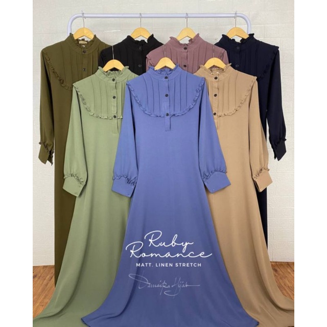 Gamis Rubi Romance By Damaira