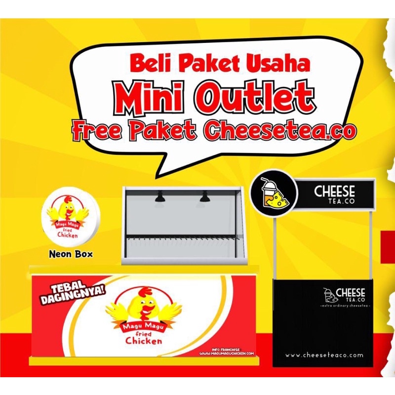 

PAKET MINI OUTLET MAGU MAGU CHICKEN A/N ALPHONS
