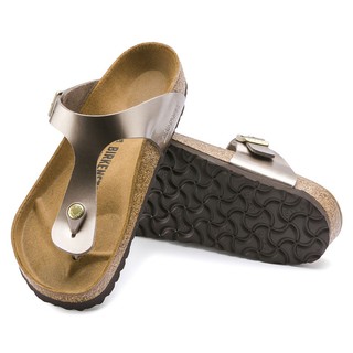  Sandal  Jepit  Birken Shock Bahan Kulit  Sintetis Warna 