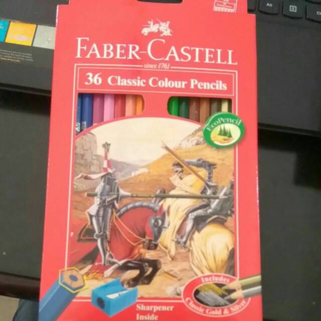 Jual Pensil warna Faber-Castell 36w | Shopee Indonesia