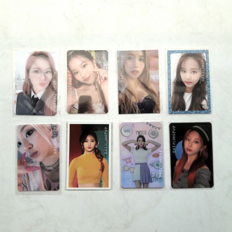 TWICE IZONE OFFICIAL Sana Mina Chaeyoung Tzuyu Chaeyeon Photocard PC