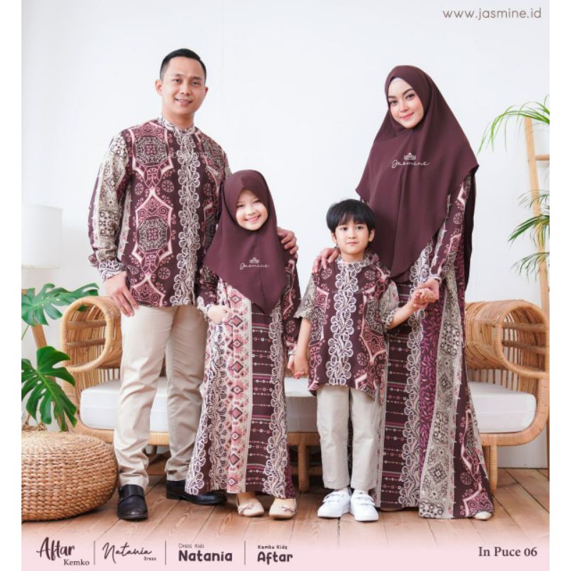 Family Set Aftar Natania Puce JASMINE
